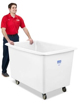 Poly Box Truck - 20 Bushel, White H-1956W