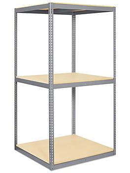 Wide Span Storage Rack - Particle Board, 48 x 48 x 96" H-1967