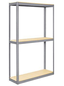 Wide Span Storage Rack - Particle Board, 60 x 18 x 96" H-1968