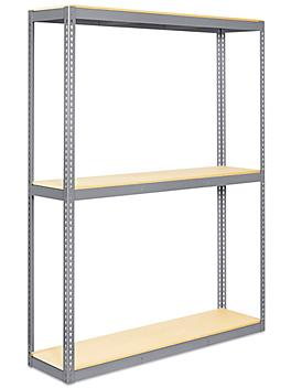 Wide Span Storage Rack - Particle Board, 72 x 18 x 96" H-1969