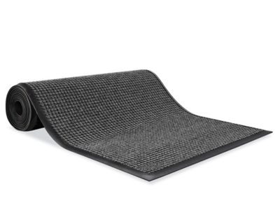 Waterhog™ Carpet Mat - 3 x 12', Charcoal H-1683GR - Uline