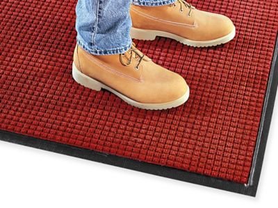 Waterhog&trade; Carpet Mat - 4 x 16', Red/Black H-1998R