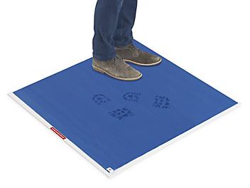 Clean Mat Sheets with Frame - 36 x 36", Blue H-2036BLU