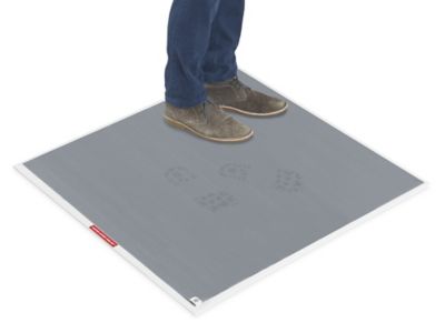 Clean Mat Sheets with Frame - 36 x 36", Gray H-2036GR