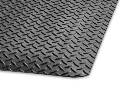 3' x 5' Black Diamond-Plate Anti-Fatigue Mat
