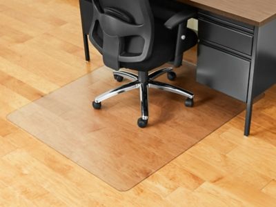 Carpet Chair Mat - No Lip, 72 x 96, Clear - ULINE - H-4524