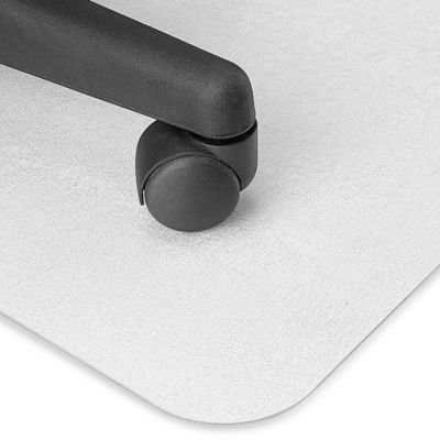 Hard Surface Chair Mat with Lip - 46 x 60", Clear