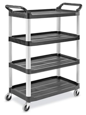 Rubbermaid® Service Cart with Cabinet H-2060 - Uline