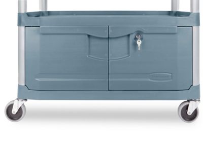 Rubbermaid® Service Cart with Cabinet