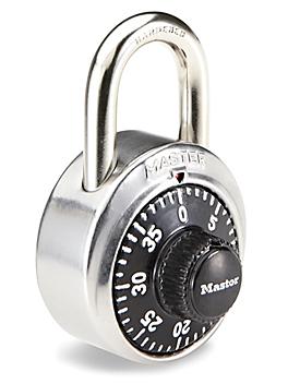 Master Lock&reg; Combination Padlock with Optional Key - 3/4" Shackle H-2061
