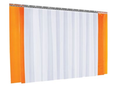 Smooth Vinyl Strip Door Kit - 8 x 8', 12" Strip H-2075