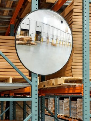 Jumbo Convex Safety Mirror - 30" Glass, Indoor H-2076-I