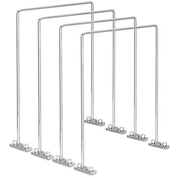 Wire Carton Stand Dividers - 16 x 20", Tall H-2080TD