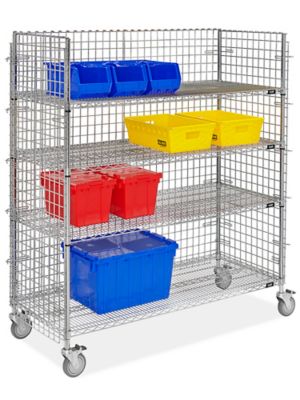 Shelf Dividers - 24 x 8, Chrome H-1761C - Uline