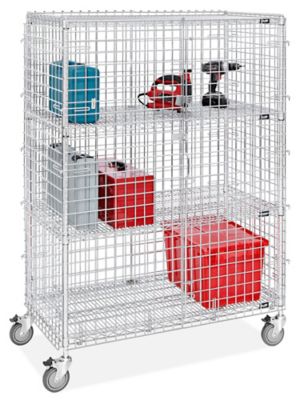 Hesroicy Storage Cart Multifunctional High Capacity Save Space 3/4