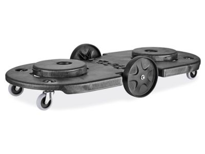 Rubbermaid® Brute® Tandem Trash Can Dolly H-2097 - Uline