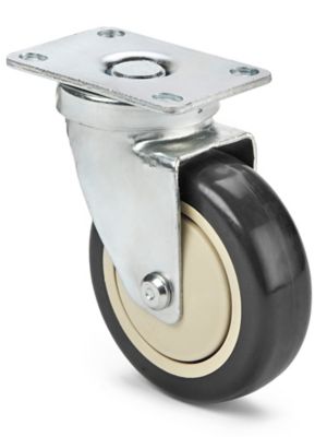 Polyurethane Caster for Basket Trucks - Swivel, 4 x 1 1/4" H-2099-CASTR
