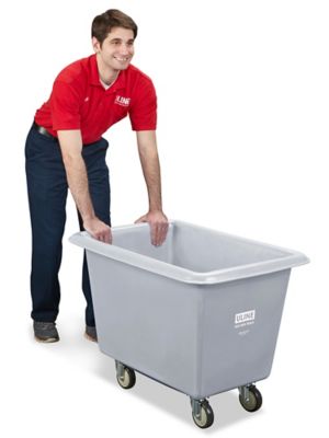 Poly Box Truck - 6 Bushel, Gray H-2106GR