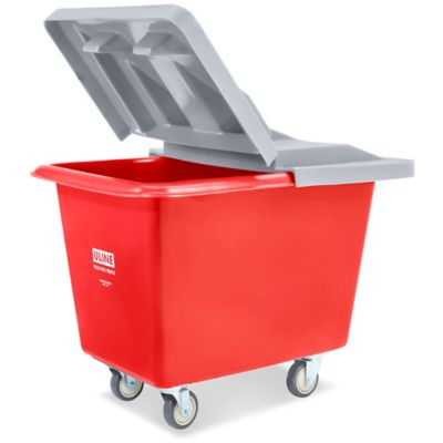 Poly Box Truck - 6 Bushel, Red H-2106R - ULINE