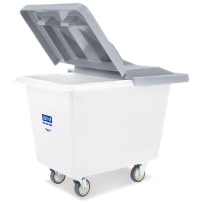 Poly Box Truck - 6 Bushel, White H-2106W - ULINE