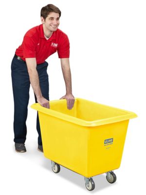 Poly Box Truck - 6 Bushel, Yellow H-2106Y