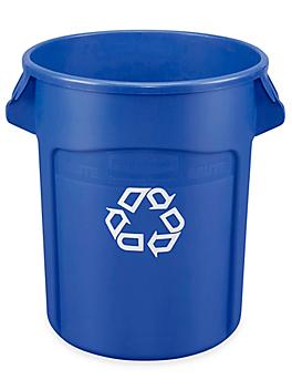 Rubbermaid&reg; Brute&reg; Recycling Container - 20 Gallon, Blue H-2175BLU