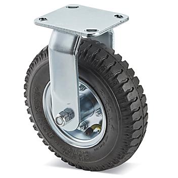 Big Wheel Handi-Mover Pneumatic Caster - 8 x 2 1/2", Rigid H-2176-RIGID