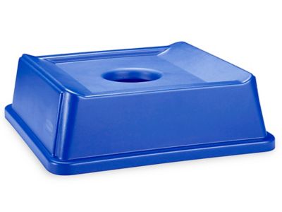Rubbermaidᴹᴰ – Couvercle de bac de recyclage carré – 35 à 50 gallons