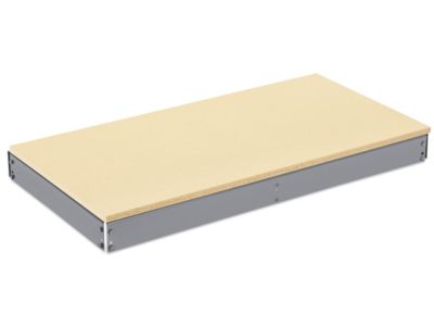 Tablette supplémentaire pour rayonnages à grande portée – 36 x 18 po, panneau de particules
