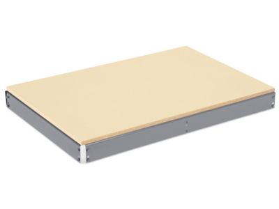 Tablette supplémentaire pour rayonnages à grande portée – 36 x 24 po, panneau de particules