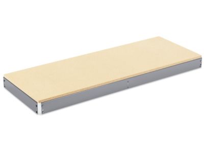 Tablette supplémentaire pour rayonnages à grande portée – 48 x 18 po, panneau de particules