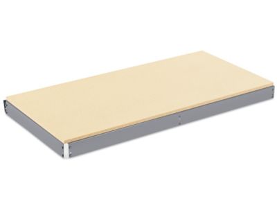Tablette supplémentaire pour rayonnages à grande portée – 48 x 24 po, panneau de particules