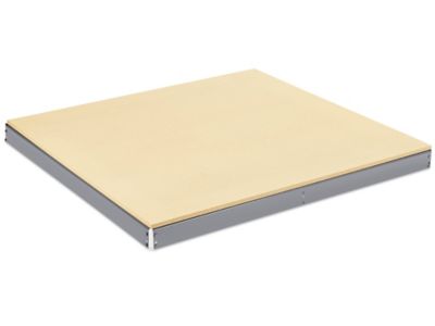 Tablette supplémentaire pour rayonnages à grande portée – 48 x 48 po, panneau de particules