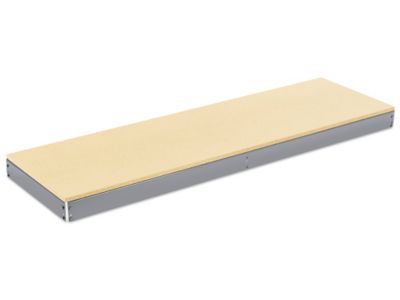 Tablette supplémentaire pour rayonnages à grande portée – 60 x 18 po, panneau de particules