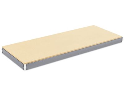 Tablette supplémentaire pour rayonnages à grande portée – 60 x 24 po, panneau de particules