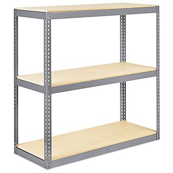 Wide Span Storage Rack - Particle Board, 60 x 24 x 60" H-2195