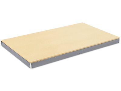 Tablette supplémentaire pour rayonnages à grande portée – 60 x 36 po, panneau de particules