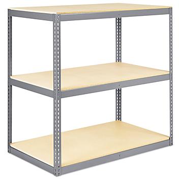 Wide Span Storage Rack - Particle Board, 60 x 36 x 60" H-2196