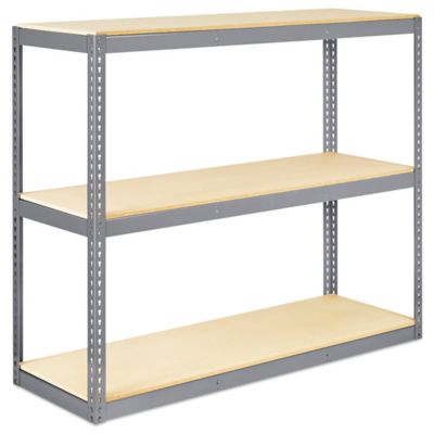 Solid Stainless Steel Shelving - 60 x 24 x 72 H-6817 - Uline