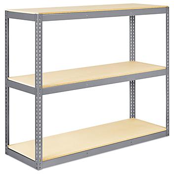 Wide Span Storage Rack - Particle Board, 72 x 24 x 60" H-2199