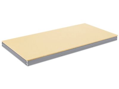 Tablette supplémentaire pour rayonnages à grande portée – 72 x 36 po, panneau de particules
