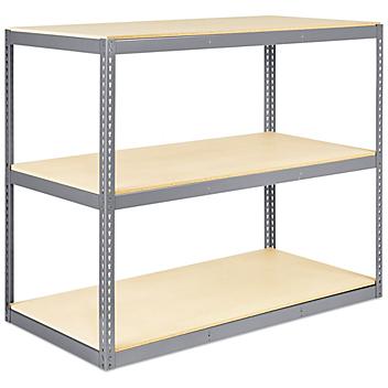 Wide Span Storage Rack - Particle Board, 72 x 36 x 60" H-2200
