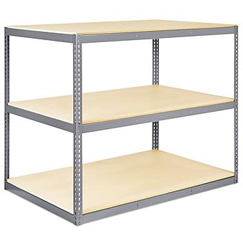 Wide Span Storage Rack - Particle Board, 72 x 48 x 60" H-2201