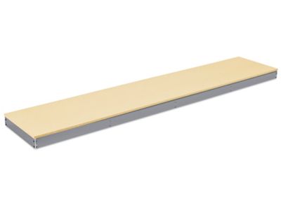 Tablette supplémentaire pour rayonnages à grande portée – 96 x 18 po, panneau de particules