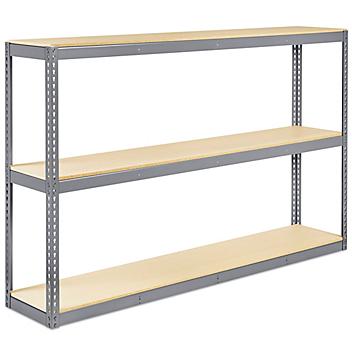 Wide Span Storage Rack - Particle Board, 96 x 18 x 60" H-2202