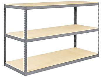 Wide Span Storage Rack - Particle Board, 96 x 36 x 60" H-2204