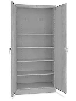 Heavy Duty Storage Cabinet - 36 x 18 x 78", Assembled, Gray H-2217AGR