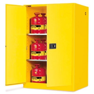  Standard Flammable Storage Cabinet - Self-Closing Doors, 90 Gallon
