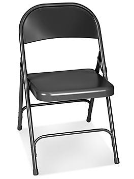 Deluxe Folding Chair - Black H-2227BL