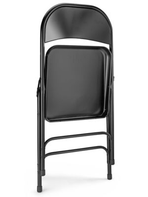 Deluxe Folding Chair Black H 2227BL Uline